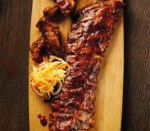 BBQ Loin Ribs - full rack plus Riblet portion