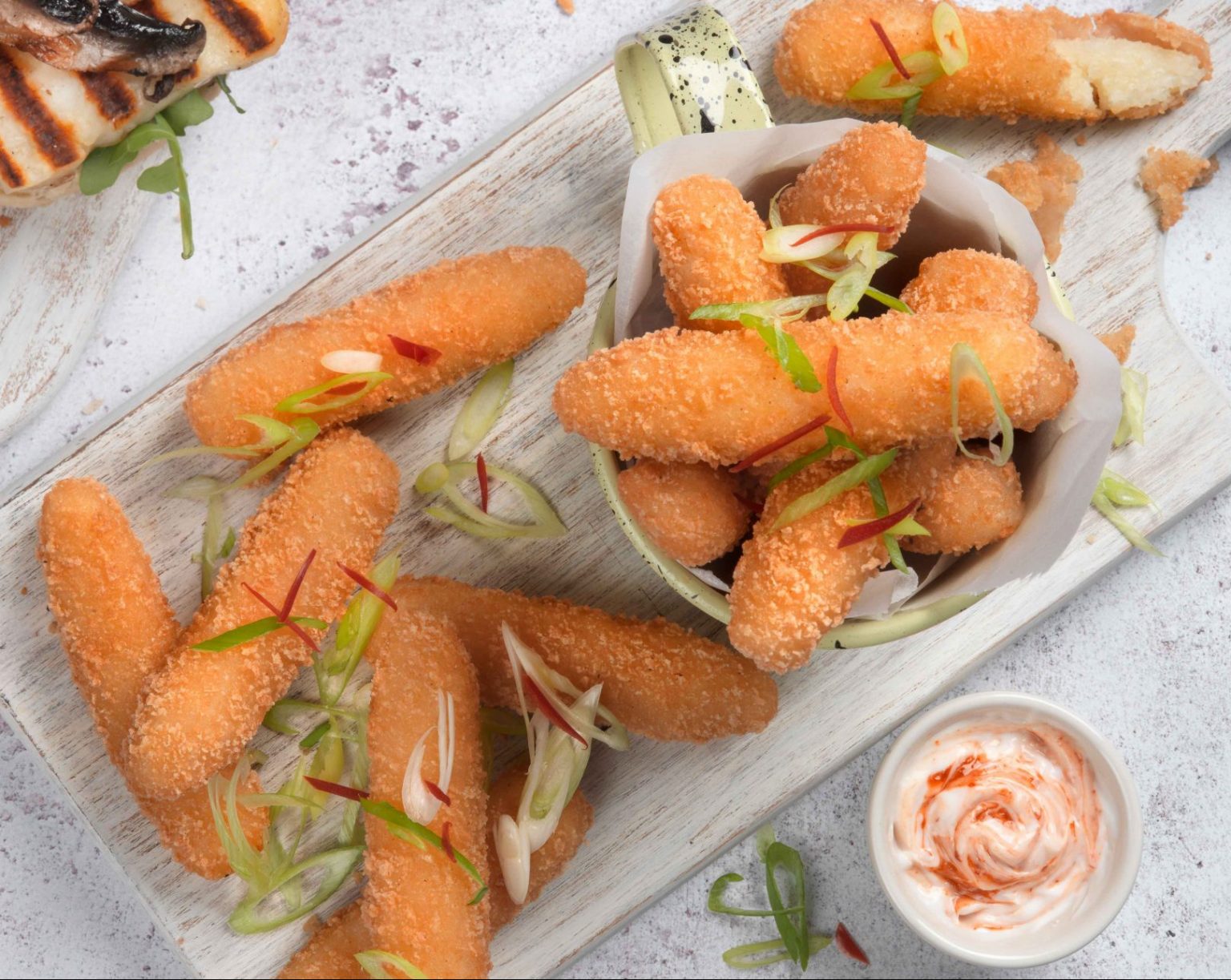 PankoHalloumisticks The FoodFellas