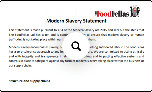 Modern Slavery 2021
