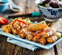 vegetable spring rolls